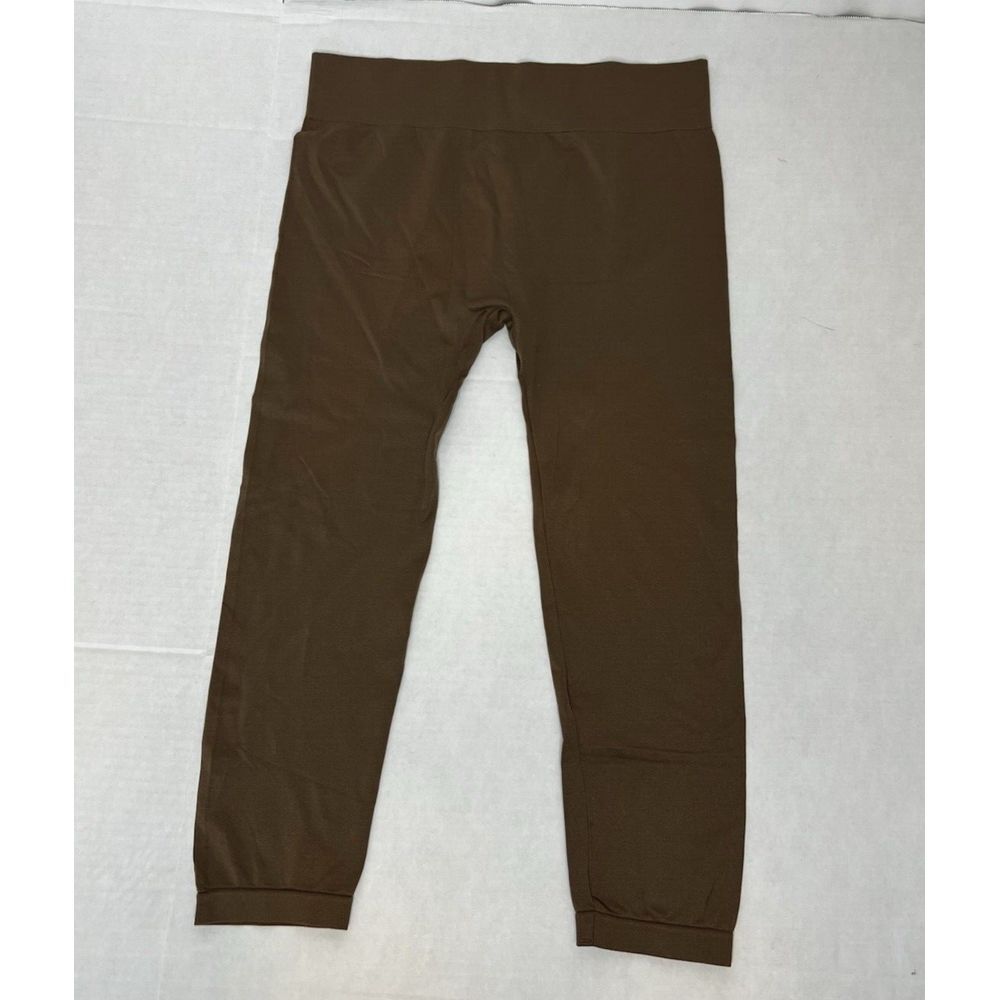 New Mix Women's Size Plus Brown Nylon/Spandex Leggings/Tights